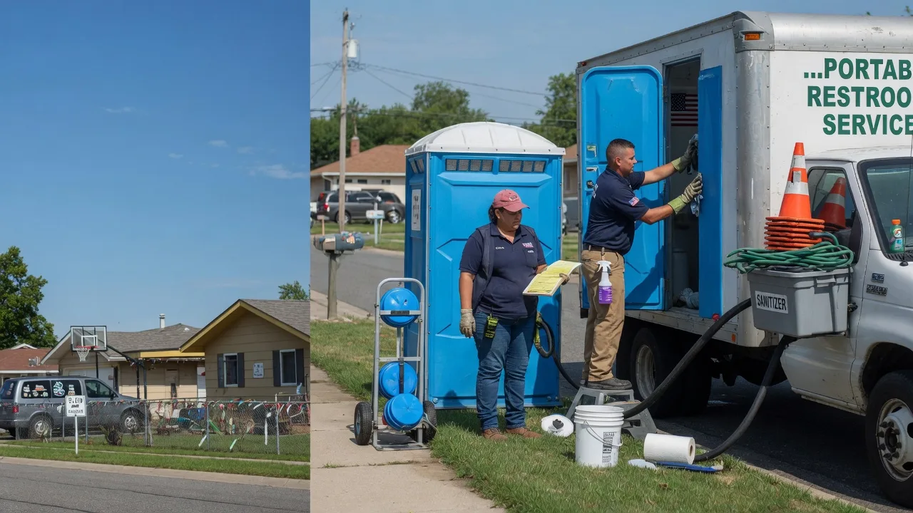 Portable Toilet Rental in Wasco, IL near me